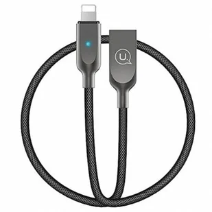 USAMS Kabel power-off U-Sun IPYSUSB201 Lightning 1,9m czarny - Kable USB - miniaturka - grafika 2