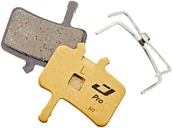 Hamulce rowerowe - Jagwire Pro Semi-Metallic Klocki do hamulców tarczowych do Avid BB7/wszystkie modele Juicy 1 para, gold 2021 Klocki do hamulców tarczowych 18013241 - miniaturka - grafika 1