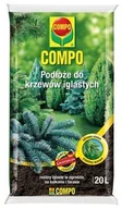Ziemia ogrodowa - Compo Podłoże do krzewów iglastych 20l - miniaturka - grafika 1