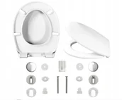 Deski sedesowe - Koło Deska sedesowa do Rekord Nova woloopadająca - miniaturka - grafika 1