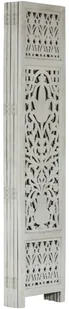 VidaXL VidaXL Parawan 5-panelowy, rzeźbiony, szary, 200x165 cm, drewno mango 285333 - Parawany - miniaturka - grafika 9