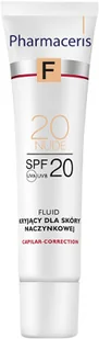Pharmaceris FLUID KRYJĄCY DLA SKÓRY NACZYNKOWEJ SPF 20 20 NUDE - Kremy do twarzy - miniaturka - grafika 3