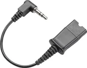 Adaptery i przejściówki - Plantronics Adapter AV Adapterkabel QD auf 3,5mm Klinke - 40845-01 - miniaturka - grafika 1