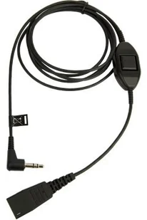 Jabra QD Cord to 3.5 mm jack. With in-line call-answering; for Alcatel 8er 8735- (8735-019) - Kable komputerowe i do monitorów - miniaturka - grafika 4