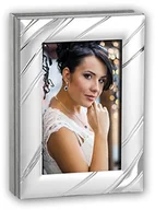 Dekoracja stołu - Unbekannt zep pb4624 Johnny album na zdjęcia z 24 koszulek, metalowa, srebrna, 10 X 15 cm. PB4624 - miniaturka - grafika 1