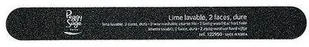 Peggy Sage 2-Way Nail File Coarse Pilnik do paznokci dwustronny 100 180 Czarny Peggy Sag - Pozostałe kosmetyki - miniaturka - grafika 3