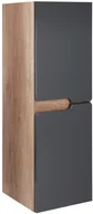 Szafki łazienkowe - Astor Półsłupek Spectra country antracyt 35 cm - miniaturka - grafika 1