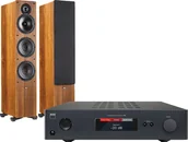 Zestawy stereo - NAD C368 czarny) + Tesi 661 orzech) - miniaturka - grafika 1