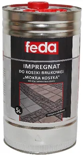 FEDA Impregnat do kostki rozpuszczalnikowy mokra kostka) 5l - Grunty do ścian - miniaturka - grafika 2