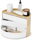 Pudła i pojemniki do przechowywania - Umbra Organizer Moona biały/ naturalny - miniaturka - grafika 1