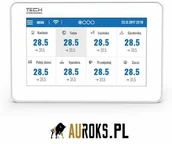 Regulatory i termostaty - Tech STEROWNIKI PANEL KONTROLNY + MODUŁ WIFI M-9R BIAŁY W_STR.M9.6.R_R.01.PL01 - miniaturka - grafika 1