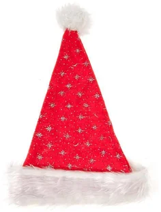 AR Czapka Mikołaja Lux 1 szt SM5677 - Gadżety dla niej i dla niego - miniaturka - grafika 4