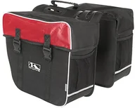 Sakwy rowerowe - M-Wave Amsterdam Double torba na bagażnik, wielokolorowa, 44 x 40 x 5 cm 122803 - miniaturka - grafika 1