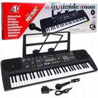 Instrumenty muzyczne dla dzieci - Keyboard Do Nauki Dla Dzieci Organy Z Mikrofonem - miniaturka - grafika 1
