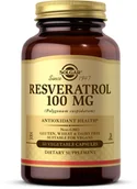 Witaminy i minerały dla sportowców - SOLGAR SOLGAR Resveratrol 100mg 60vegcaps - miniaturka - grafika 1