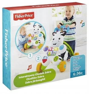 Fisher Price Interaktywny Chodzik Zebra * - Pchacze - miniaturka - grafika 9