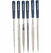 Pilniki - Zestaw pilników diamentowych igiełkowych 16cm 6szt - miniaturka - grafika 1