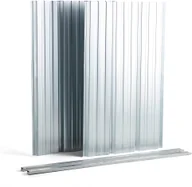 Wyposażenie miejsc publicznych - AJ Produkty Ściana tylna wiaty na rowery - miniaturka - grafika 1