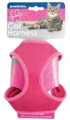 Szelki dla kotów - Ancol Lina softgesc dla dzieci i Combat, small, rose - miniaturka - grafika 1
