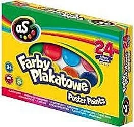 Astra Farby plakatowe 24 kolory 20ml AS - Przybory szkolne - miniaturka - grafika 3