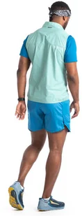 RONHILL Kamizelka biegowa męska TECH LTW GILLET zielona - Bluzy sportowe męskie - miniaturka - grafika 4