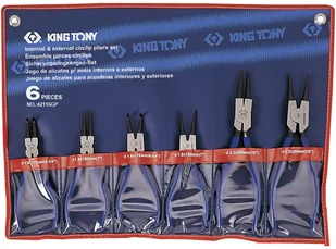 KING TONY Zestaw szczypce do pierścieni Segera 42116GP - Kombinerki i obcęgi - miniaturka - grafika 4