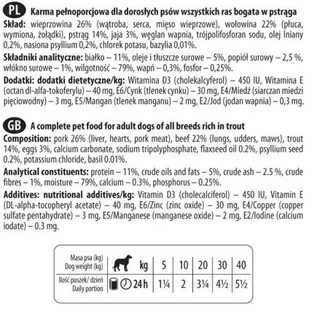 Dolina Noteci Premium Pstrąg MEGAZESTAW 60 x 400g 38779-uniw - Mokra karma dla psów - miniaturka - grafika 3
