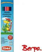 Artykuły biurowe - Toma 002839 Ołówek stic z gumką elastyczny 002839 - miniaturka - grafika 1