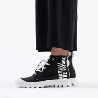 Sneakersy damskie - Palladium Buty damskie Palladium Hi Future 76885-002-M 3610942975112 - miniaturka - grafika 1