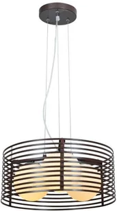Inne Wisząca LAMPA retro LAMP 179/BIA metalowa OPRAWA druciany zwis biały LAMP 179/BIA - Lampy sufitowe - miniaturka - grafika 4