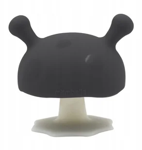 Mombella Gryzak Uspokajający Mushroom Grzybek Grey - Gryzaki dla dzieci - miniaturka - grafika 2