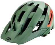 Kaski rowerowe - Bell Super Air MIPS Kask, matte/gloss green/infrared S | 52-56cm 2020 Kaski MTB 210219-010 - miniaturka - grafika 1