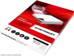 Emerson Etykiety uniwersalne 70x42.3/21 białe 100) EM3004 - Etykiety samoprzylepne i bloki etykiet - miniaturka - grafika 2
