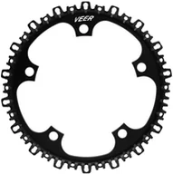 Części rowerowe - Veer Veer Split Belt Pro Front Sprocket 5-Bolt 130mm, black 64T 2021 Zębatki przednie 64-130-GB1 - miniaturka - grafika 1