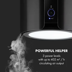 Klarstein CGCH6-Skyfall-BK - Okapy kuchenne - miniaturka - grafika 5