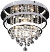 Lampy sufitowe - Rabalux 2237 - Plafon kryształowy PALLAS LED/32W/230V + 3xE14/40W - miniaturka - grafika 1