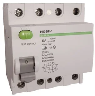 Wył różn. Icn=6kA 4-bieg. In=40A I$219n=100mA typ A Ex9L-N 4P 40A A 100mA) - Akcesoria do kolektorów i fotowoltaiki - miniaturka - grafika 2