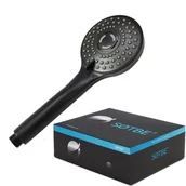 Akcesoria do armatury i ceramiki - SOTBE SOTBE LARK BLACK słuchawka prysznicowa 3 zakresowa kolor czarny LARK-B-SOHE-2483638 - miniaturka - grafika 1