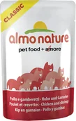 Mokra karma dla kotów - Almo Nature Kurczak z krewetkami saszetka 48x55g - miniaturka - grafika 1