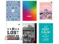 Szkolne artykuły papiernicze - Inter-druk Brulion A4 96k. mix linia ZE00INT - miniaturka - grafika 1