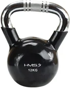 Kettlebell - HMS Hantla winylowa żeliwna kettlebell KTC12 12 kg - 27562-uniw - miniaturka - grafika 1
