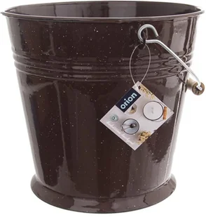 Orion Wiadro EMALIOWANE do mleka żywności 10L brązowe 720200 - Miotły, szufle, mopy - miniaturka - grafika 3