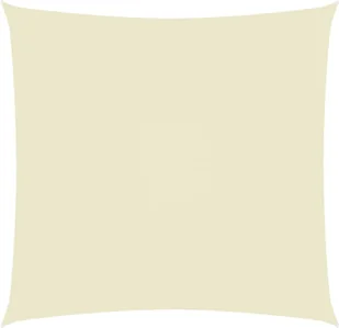 vidaXL Żagiel ogrodowy, tkanina Oxford, kwadratowy, 6x6 m, kremowy vidaXL - Parasole ogrodowe - miniaturka - grafika 2