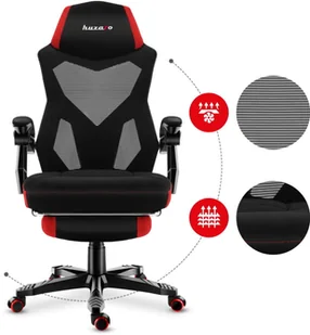 huzaro Fotel Combat 3.0 HZ-Combat 3.0 Red - Fotele gamingowe - miniaturka - grafika 12