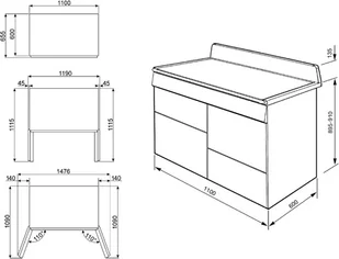 Kuchenka gazowo-elektryczna Smeg TR4110GR - Kuchenki gazowo-elektryczne - miniaturka - grafika 5