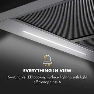 Klarstein Isabella 60 Czarny (CGCH3-BB6) - Okapy kuchenne - miniaturka - grafika 5