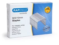 Zszywki - Rapesco 923/10 mm ocynkowane staple (typ 23)  1.000 sztuk 1237 - miniaturka - grafika 1