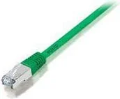 Kable miedziane - Equip Patchcord S/FTP Cat6A 50cm zielony 605647 605647 - miniaturka - grafika 1