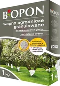 Preparaty na chwasty i szkodniki - Bros BIOPON wapno do bielenia drzew i odkwaszania gleby granulat 1kg - miniaturka - grafika 1