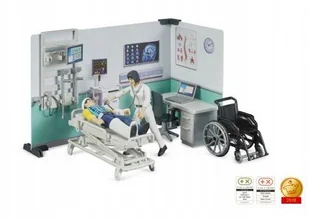 Bruder 62711 bWorld szpital z figurkami lekarza i pacjenta - Figurki dla dzieci - miniaturka - grafika 4